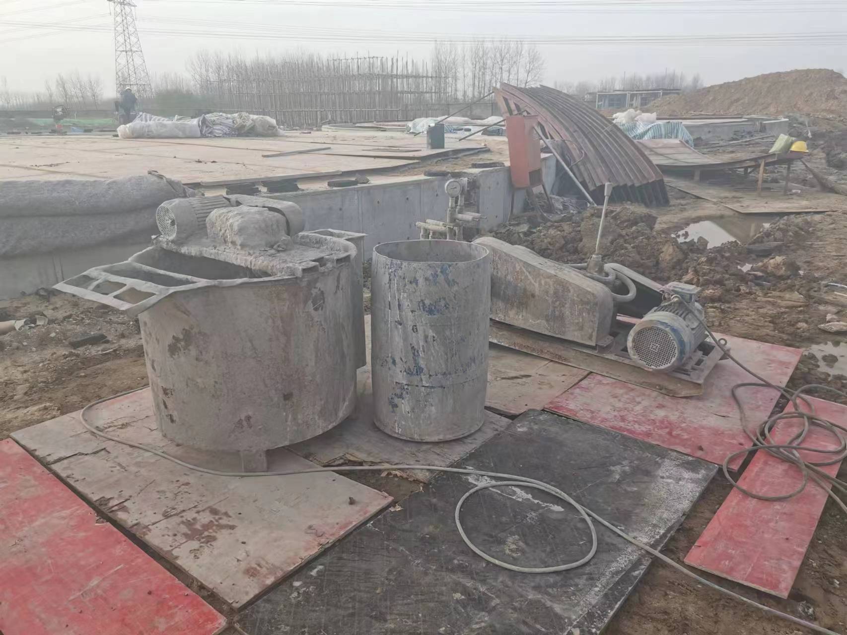 临海设备基础注浆